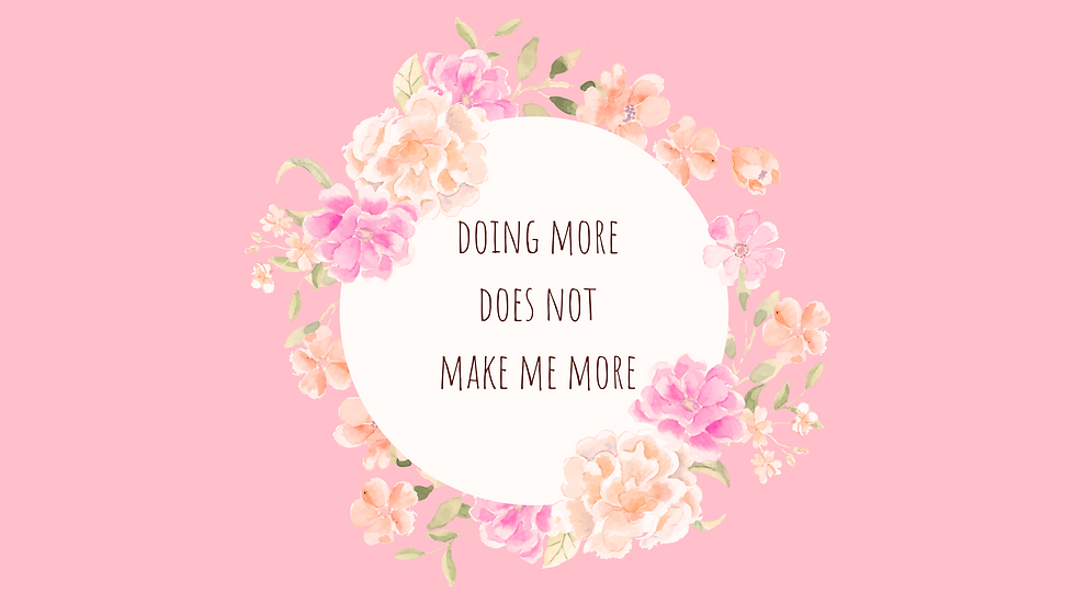 Learning to Stop Defining My Worth By My Productivity and Using Reiki To Heal Allergy Fatigue