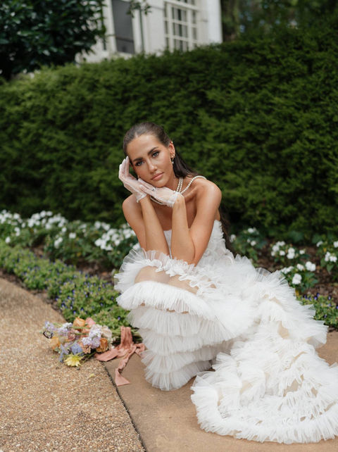 Modern Garden Bridal Outdoor