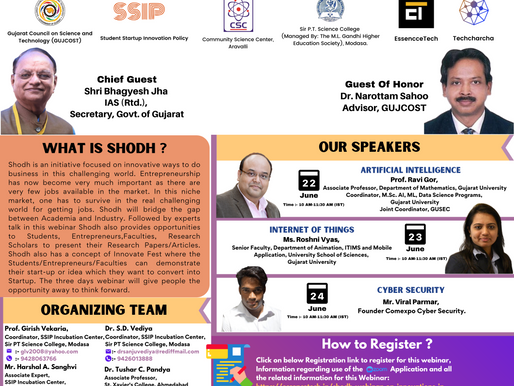 Artificial Intelligence | "शोध" | Webinars on "Innovations in Technology in the Era of 21st Century"