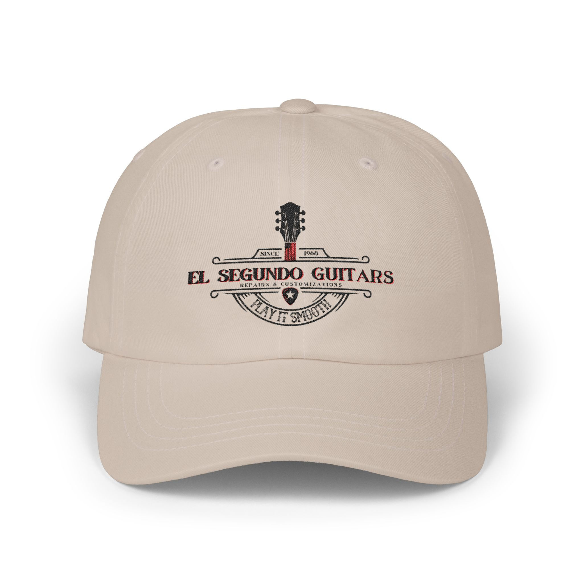 The Headstock Standard Dad Cap in Stone