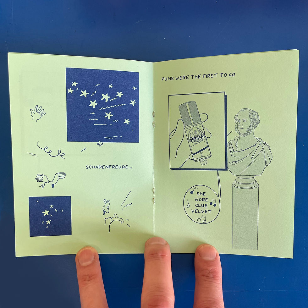 Thumbnail: Honestly 2 (16pp A6 riso zine)