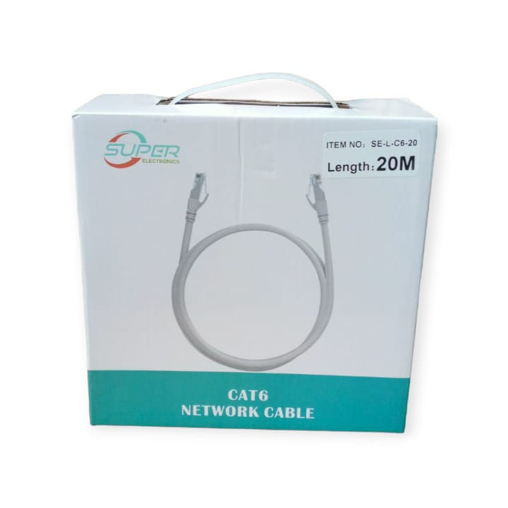 Thumbnail: SE-L-C6-20 Cat 6 Ethernet Cable 20M