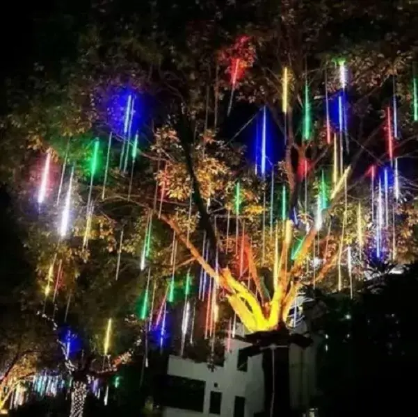 Thumbnail: ZYF-130 SMD RGB Meteor 8 Tube LED Light