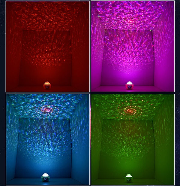 Thumbnail: Aerbes AB-WT08 Mini RGB Projection Bluetooth Speaker