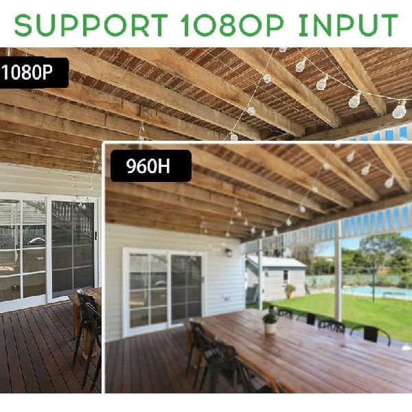 Thumbnail: Aerbes AB-C240-1 4 Channel DVR/AHD Recorder 1080P IOS And Android