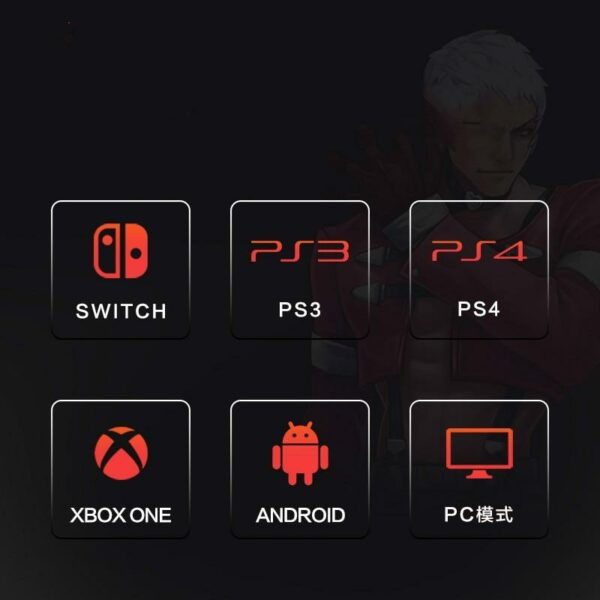 Thumbnail: USB PXN-X9 Multiplayer Button Arcade Joystick