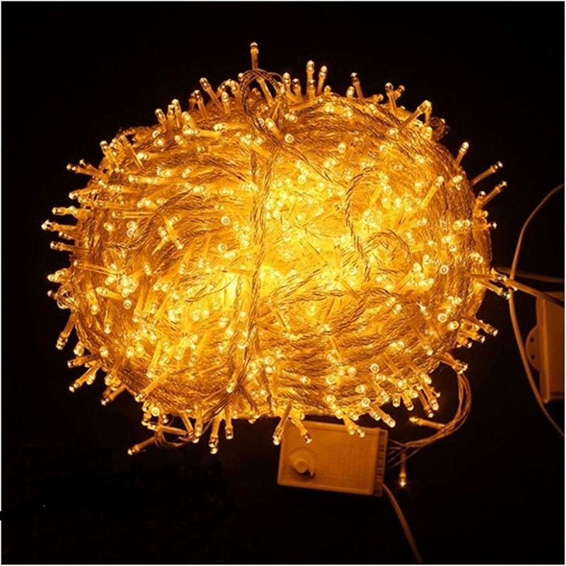 Thumbnail: Super Electronics ZYF-D79 LED Clear Cable Fairy light Warm White 20M