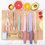 Thumbnail: Evdrtverh 1831408 Colorful Non-Stick Kitchen Knife Set 8pcs
