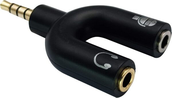 Thumbnail: JH-222 Earphone Splitter 3,5mm Stereo 2 Way Converter