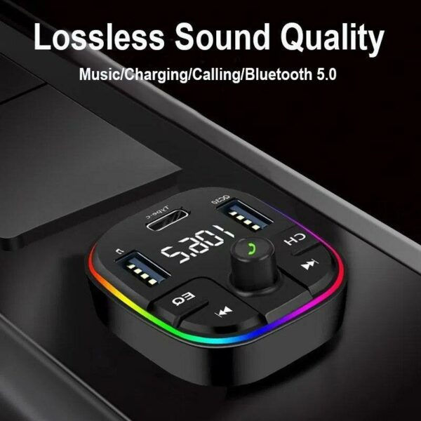 Thumbnail: C6 3.1A Smart Bluetooth Car FM Modulator