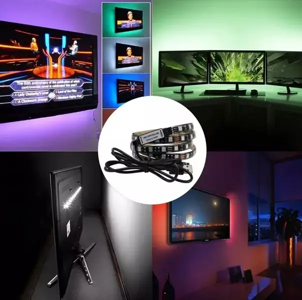 Thumbnail: 500008 2M USB TV STRIP LIGHTS RGB