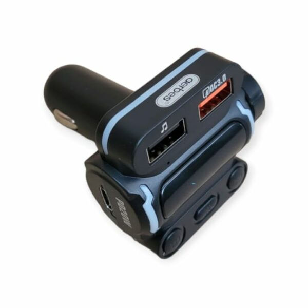 Thumbnail: Aerbes AB-CZ04 Multifunctional Wireless Car RGB MP3 Player FM Transmitter PD 20W