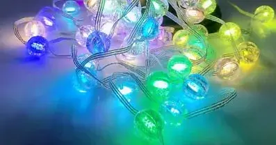 Thumbnail: SE-Q05 Led RGB Bubble Decorative String With App And Remote Control 10M