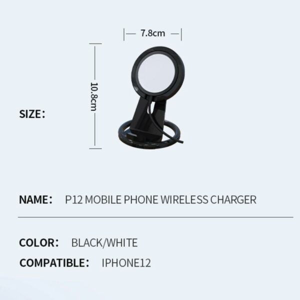 Thumbnail: Adjustable Wireless Charger Bracket For Mobile Phone