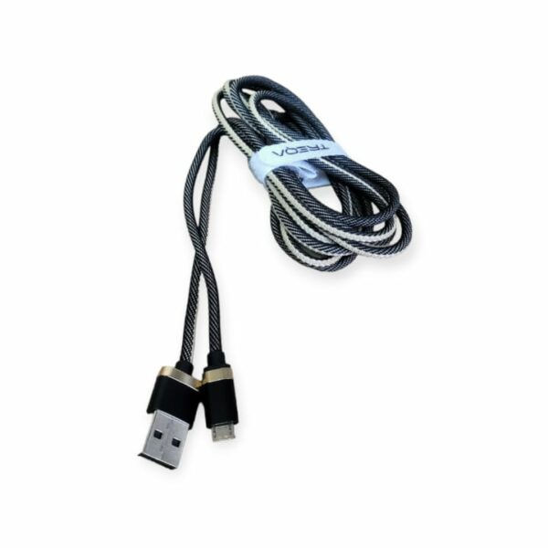 Thumbnail: Treqa CA-8281 Golden Cowboy V8 USB Cable 3.1A 2M