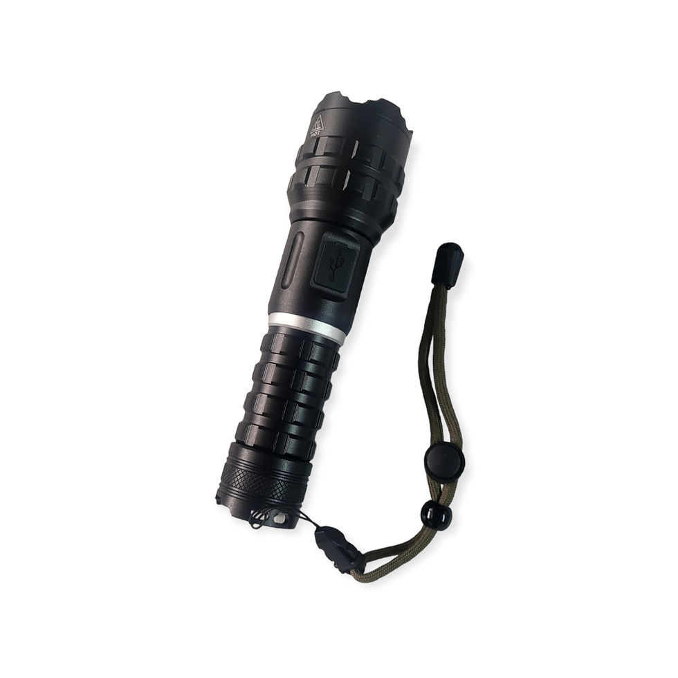 Thumbnail: FA-P512-P160 Strong White Aluminum Alloy 2 Sections Flashlight