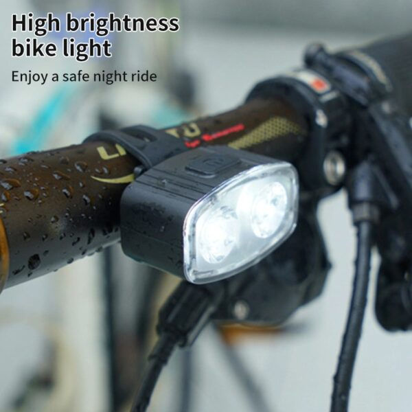Thumbnail: Aerbes AB-ZX02 Mini Bicycle Front Light 260mah Battery White