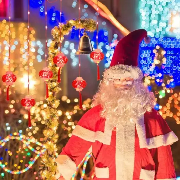 Thumbnail: ZYF-122 Red Lantern Curtain Light 3.5M Plug-In