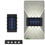 Thumbnail: FA-08LED Solar Powered Up And Down LED Outdoor Wall Lights 8LED White 2Pcs