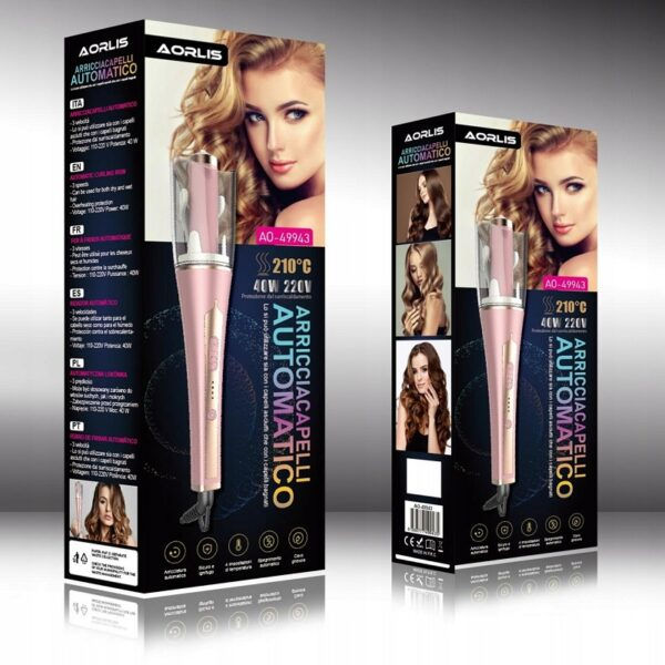 Thumbnail: Aorlis AO-49943 Automatic Hair Curling Iron 40W