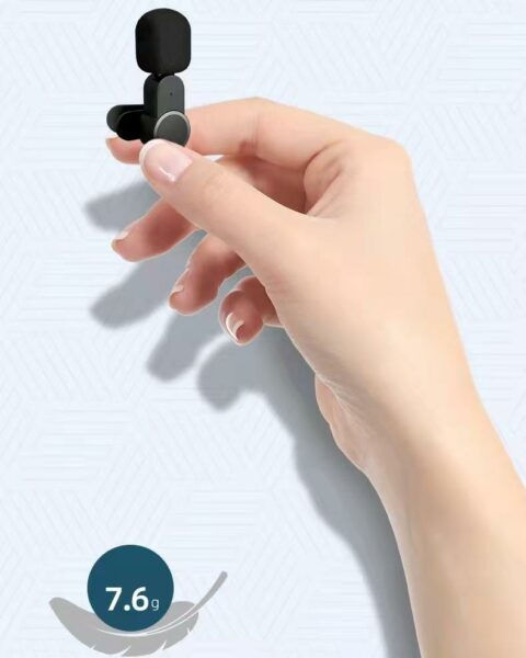 Thumbnail: K8 Wireless Lavalier Portable Audio Video Recording Mini Microphone