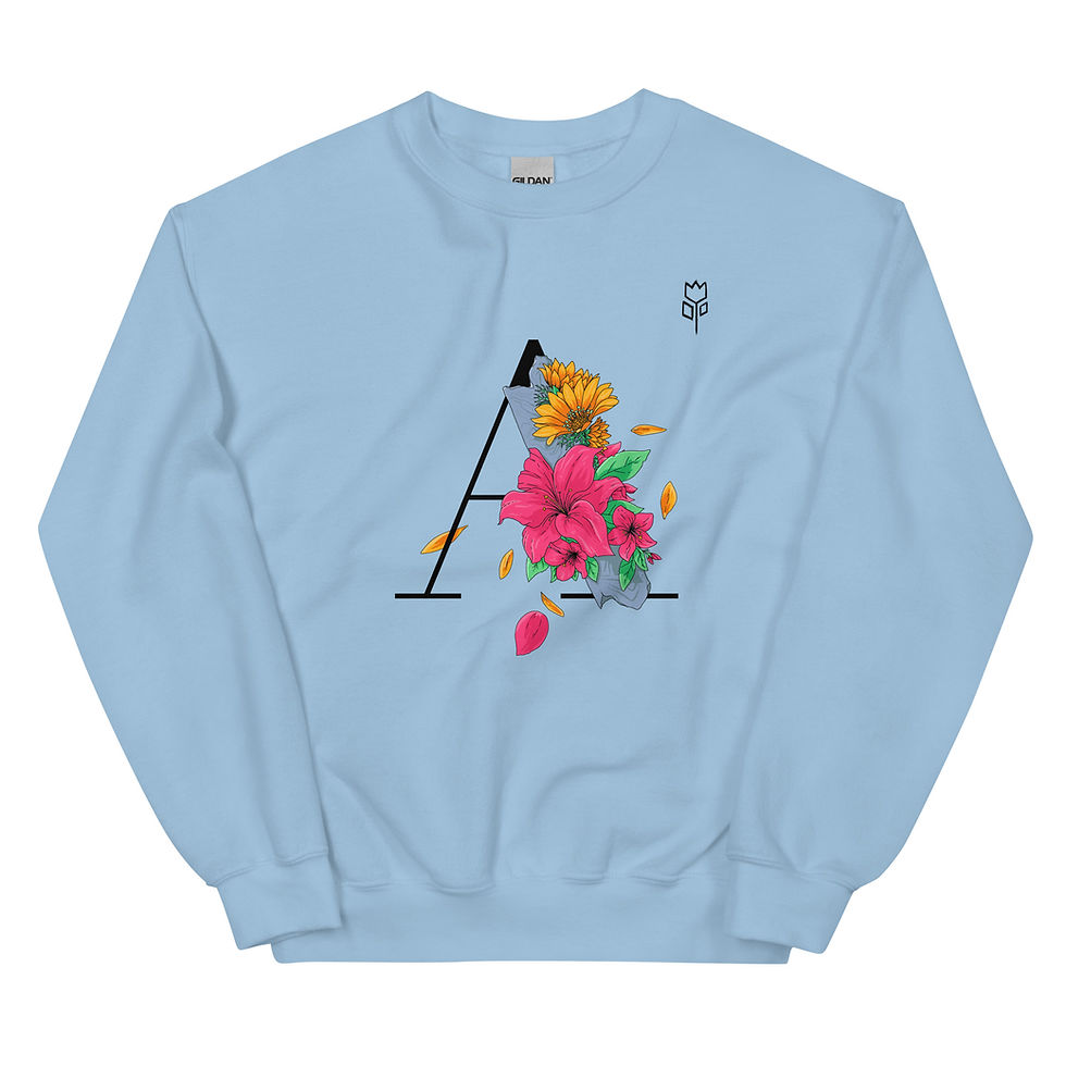 Thumbnail: Floral Letters Unisex - A