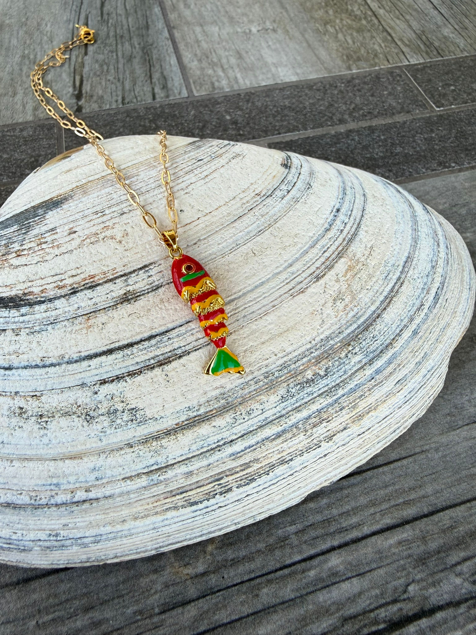 Fun Fish Necklace