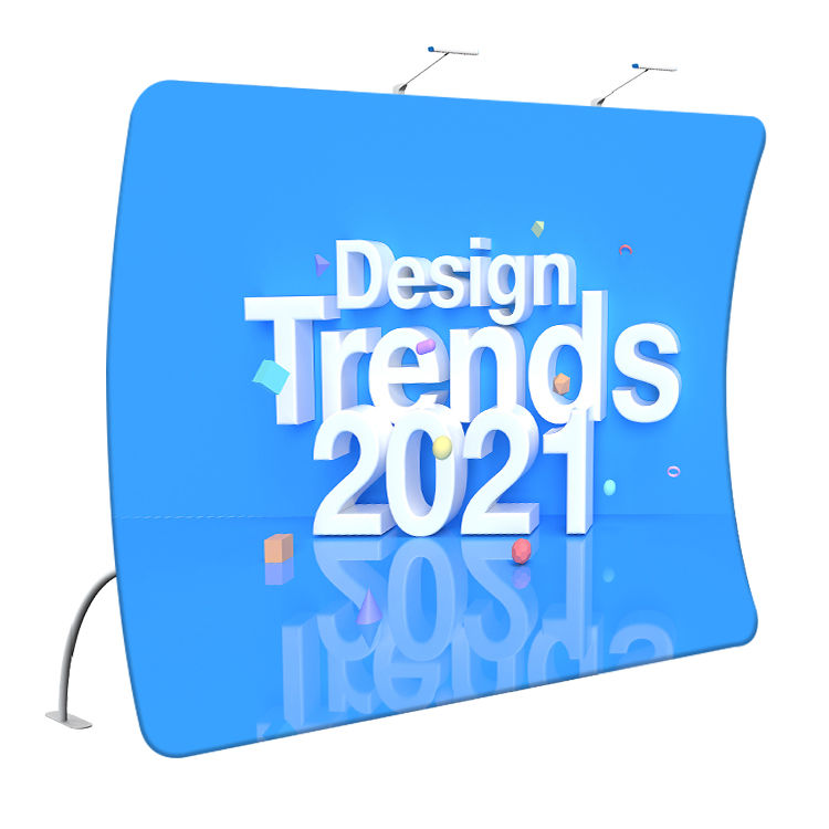 8ft EZ Tube U-shaped Wall EM-17U