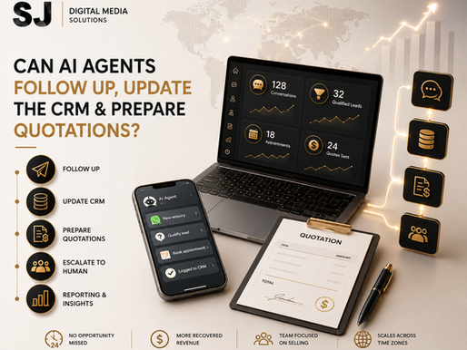Can AI agents follow up with prospects, update the CRM and prepare quotations?