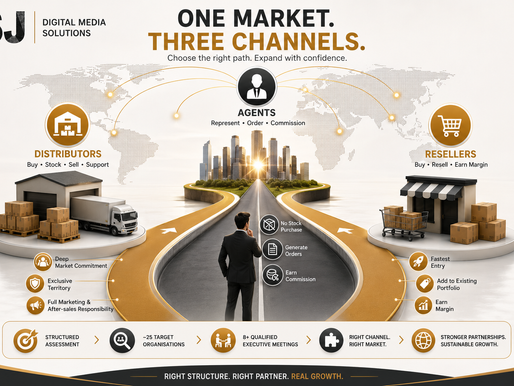 What is the difference between appointing a distributor, an agent and a reseller?