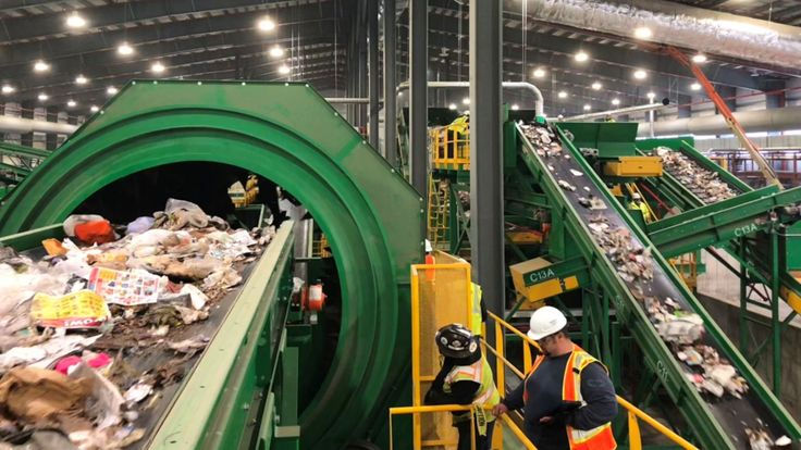 State-of-the-art recycling and waste processing facilities are incredible and purposeful i