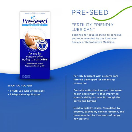 Pre-Seed Fertility-friendly Lubricant | Point Of Care Pre-Seed Fertility-friendly Lubricant | Point Of Care
