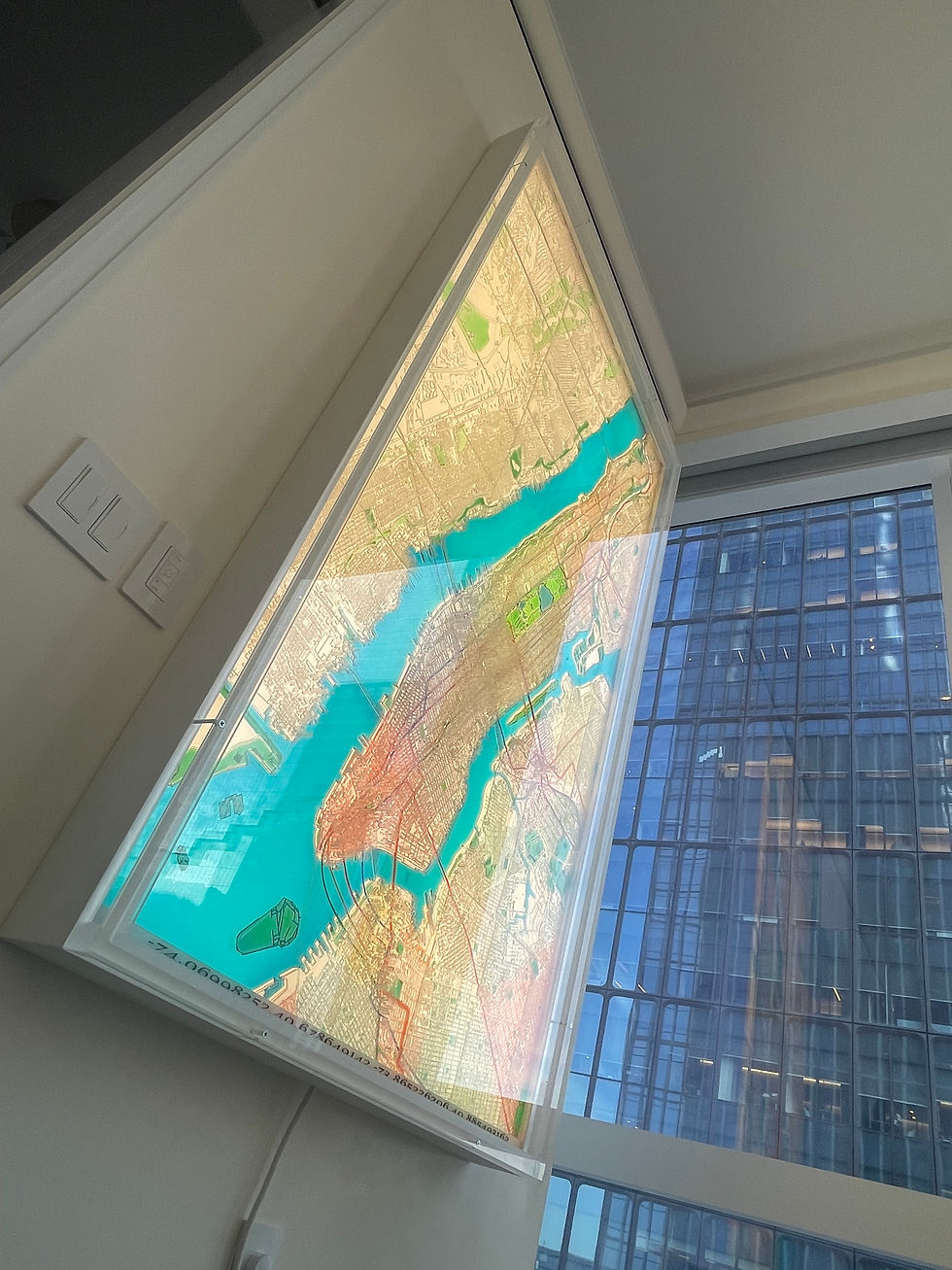 This project takes our Grid and adds the elements of the buildings. Now the grid grows up and around the landscape of Manhattan.