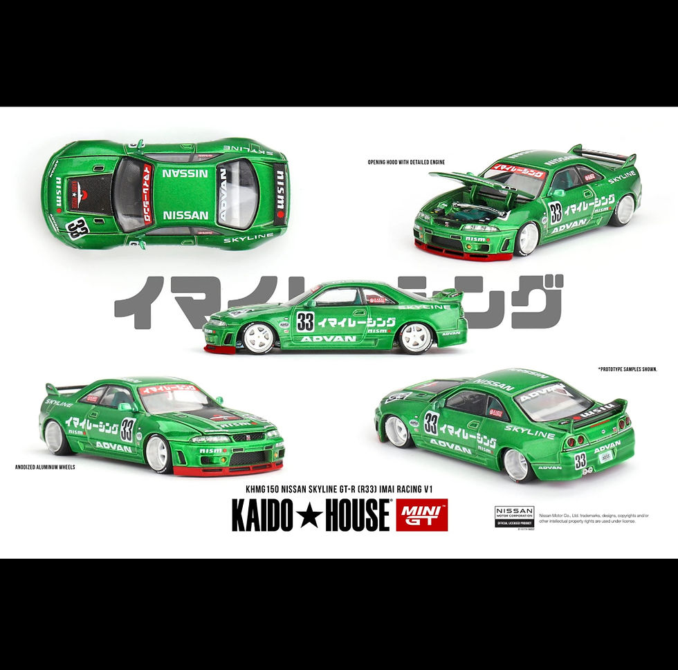 KAIDO house Nissan Skyline GT-R (R33) Imai Racing V1 KHMG150 -Certified Preowned