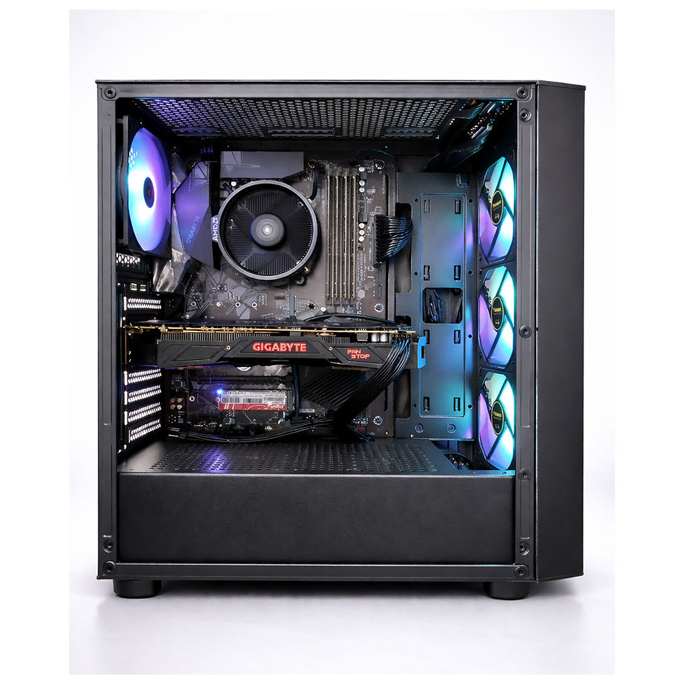 Thumbnail: Ryzen 7-5700 Gaming PC - 16GB or 32GB RAM - 1TB SSD - Choose From GPU Options