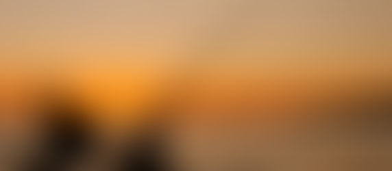 fishing pole and line with the ocean and sunset in the background