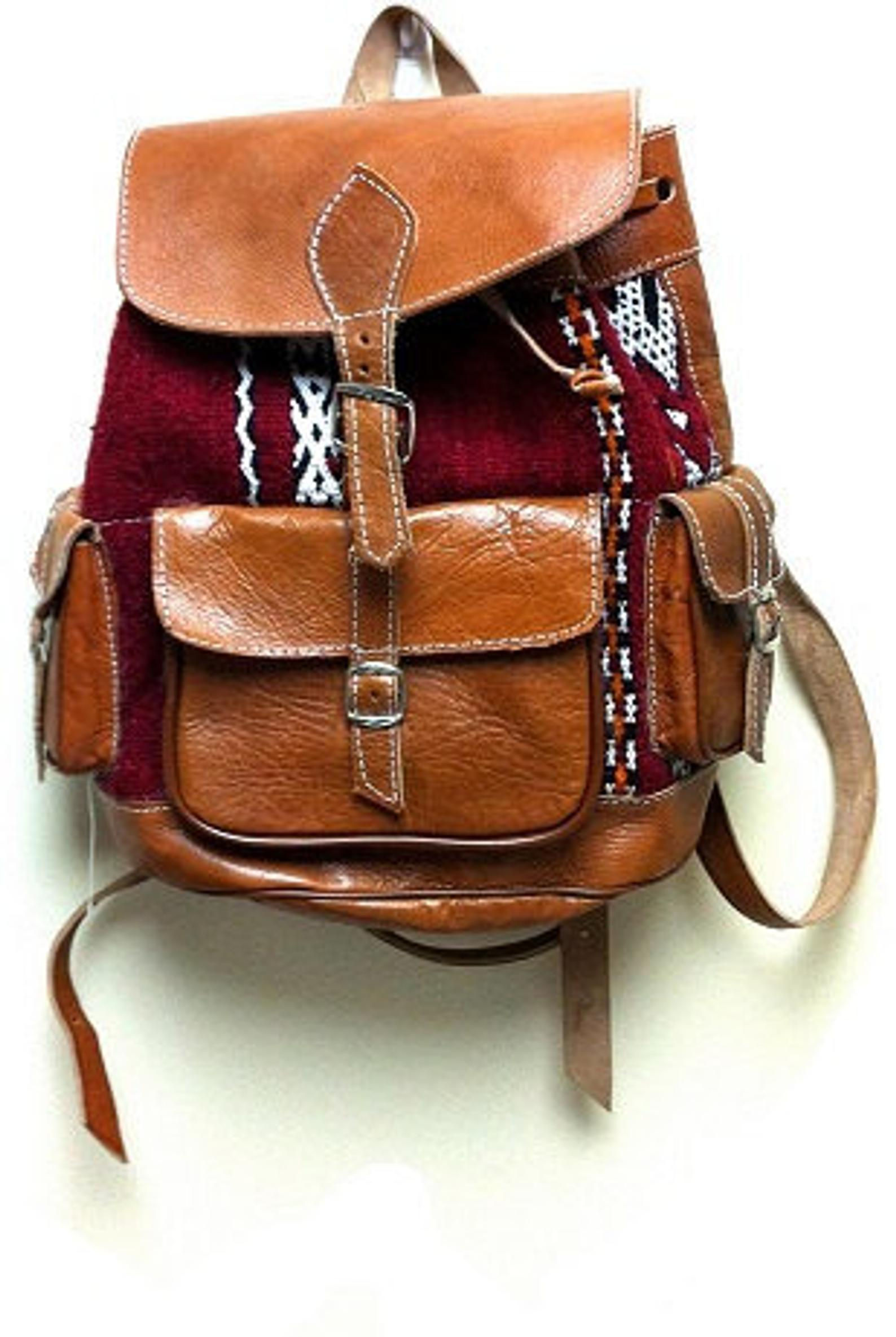 Leather Backpack