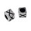 Thumbnail: 5mm Cube Letter Bead X - Pack of 1/5