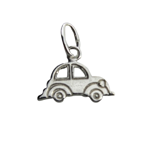 12mm Sterling Silver Car OVERSTOCK