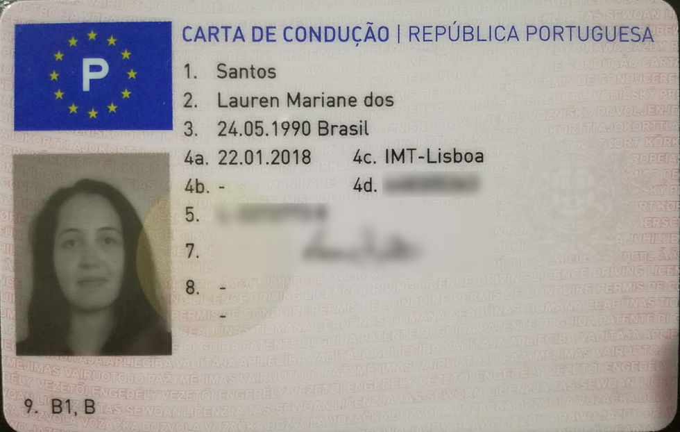 Carta de Condução Portuguesa
