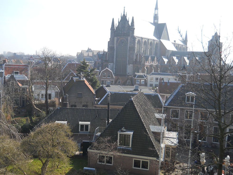 Leiden vista do Castelo