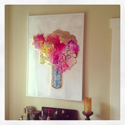 Lucite Painting by Anne-Louise Ewen