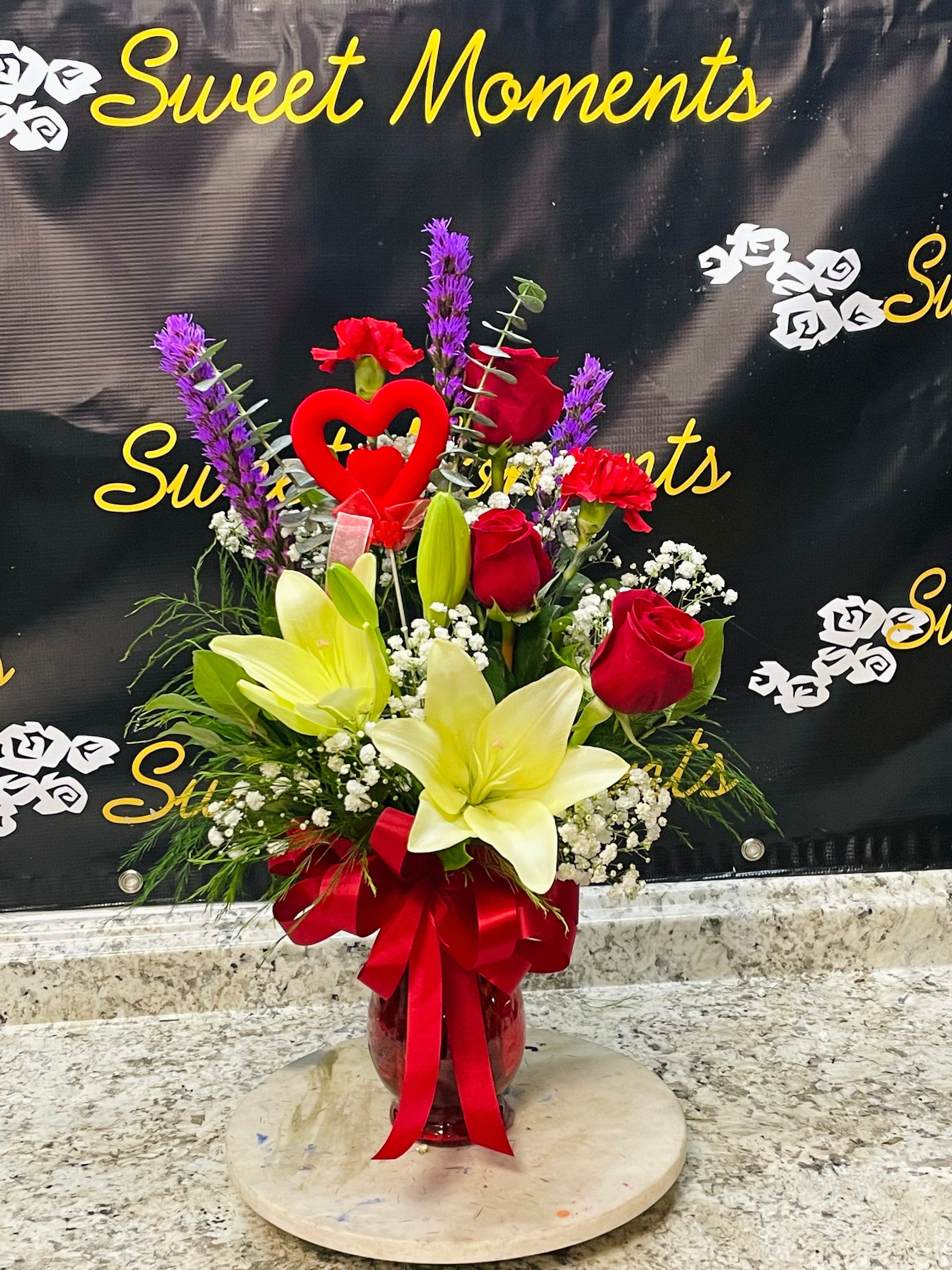 #6 - Lily, Roses, & Carnations