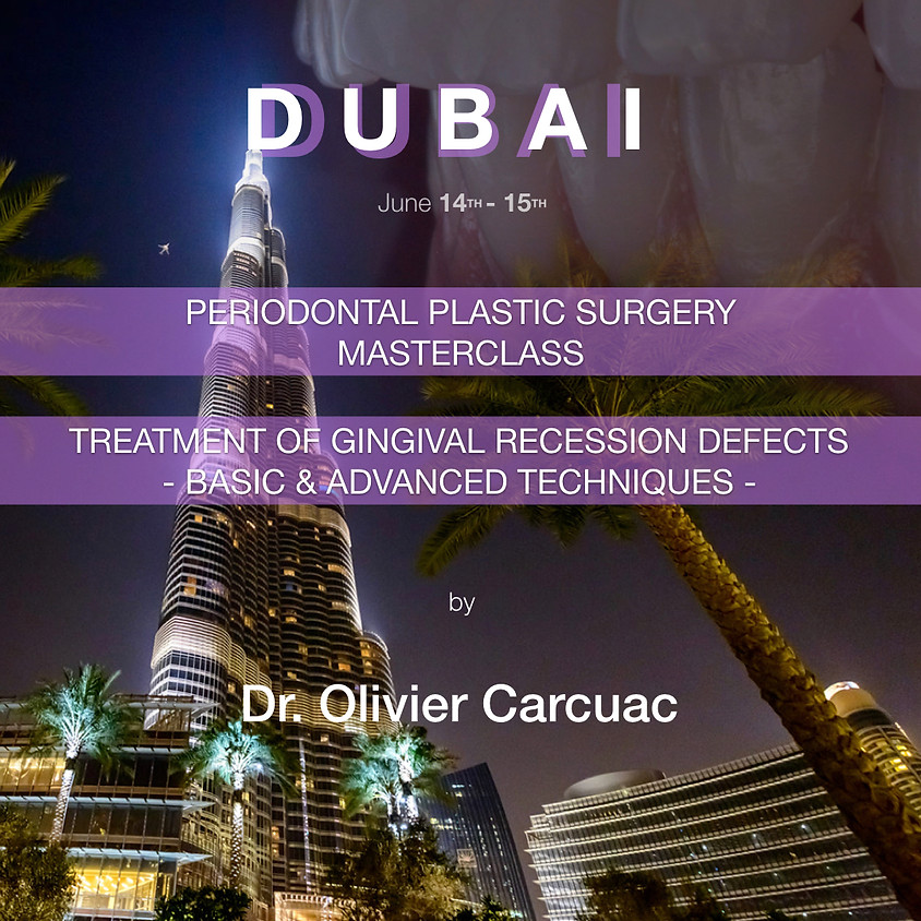 Periodontal Plastic Surgery 2-day Masterclass - DUBAI - (1)