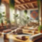 DALL·E 2024-12-30 21.08.04 - A peaceful yoga studio with a woman practicing restorative yo