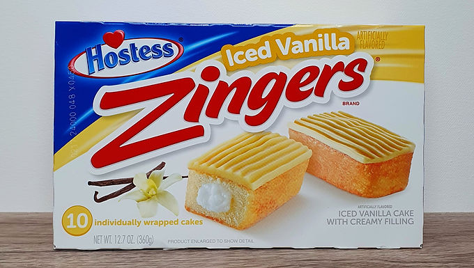 Hostess Zingers Iced Vanilla