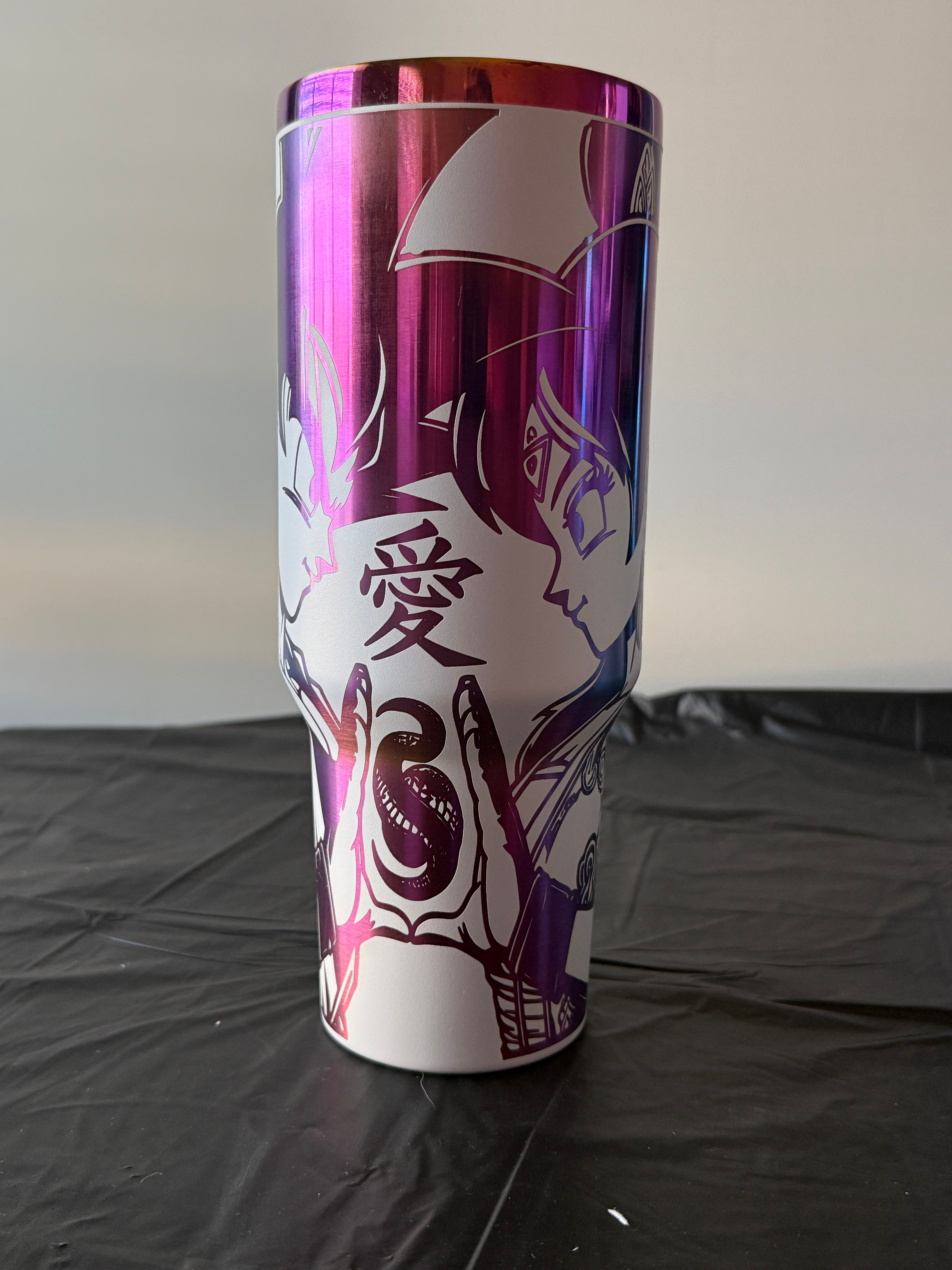 Dragon Ball Z - “Goku & Chi-Chi” Love Engraved Tumbler