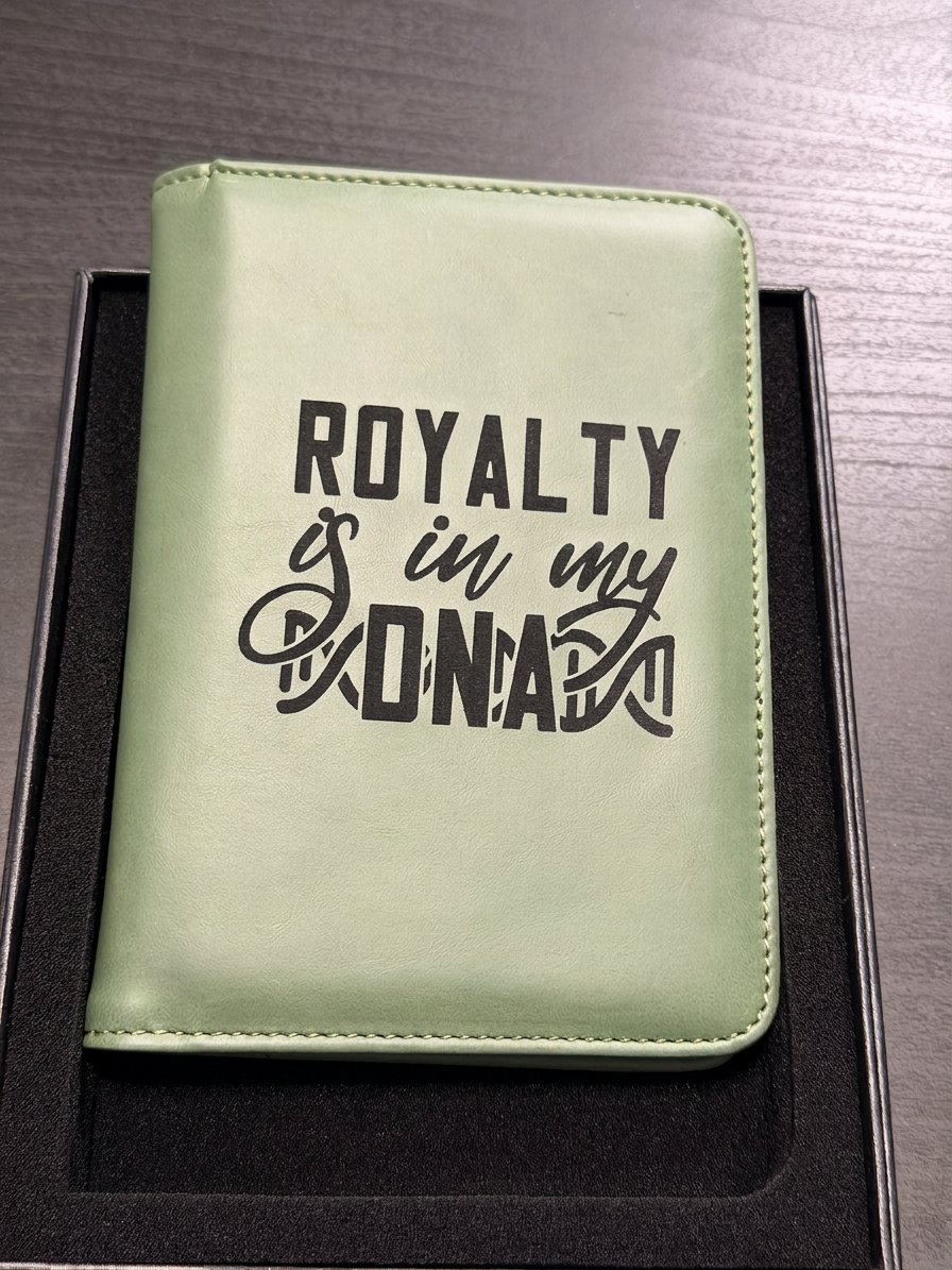 Personalized Leatherette Passport Holder