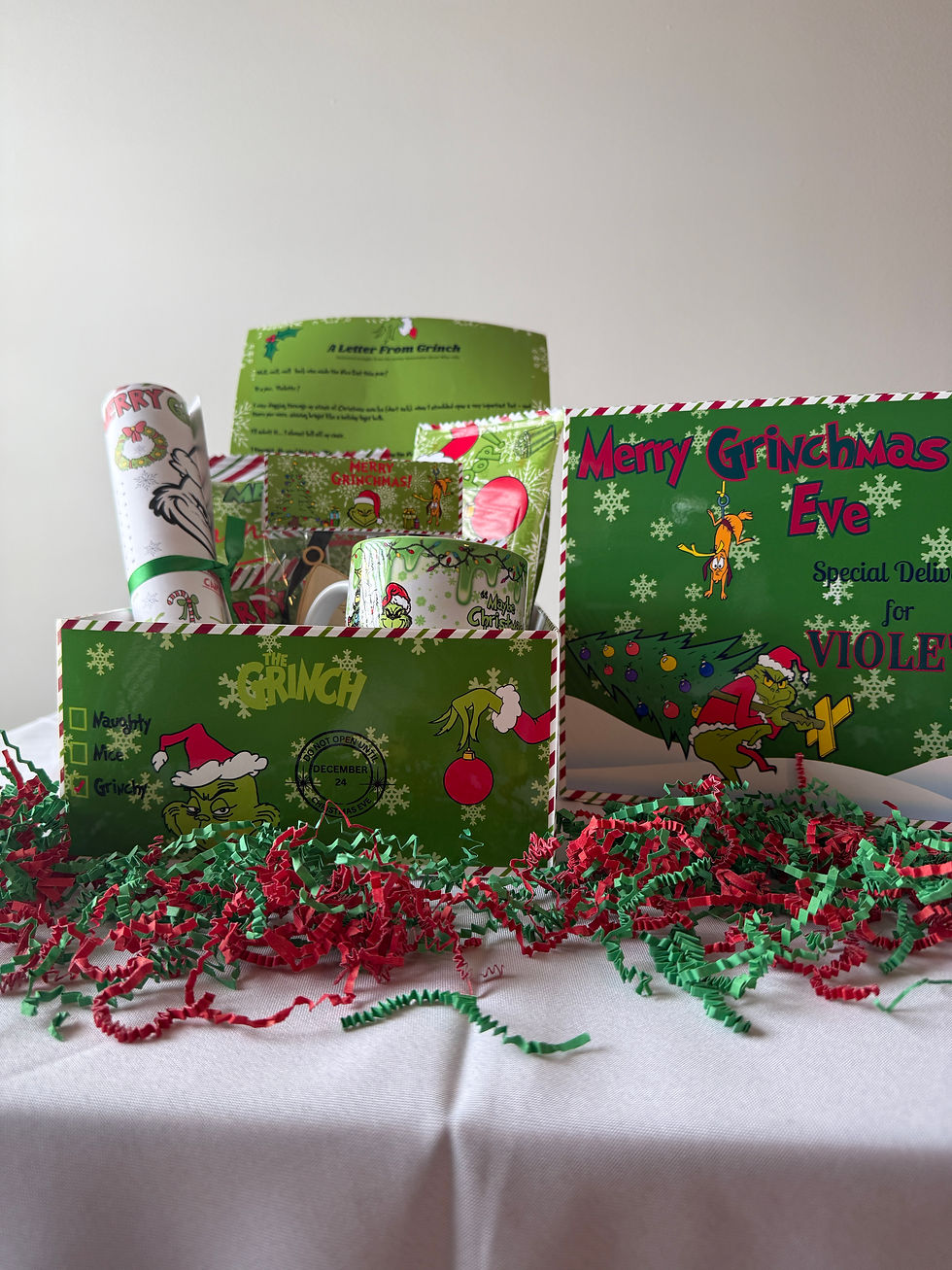 Grinch Christmas Eve Box
