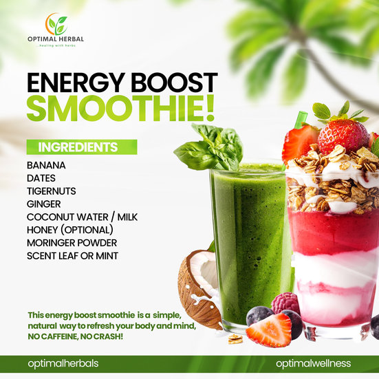 ENERGY BOOST SMOOTHIE